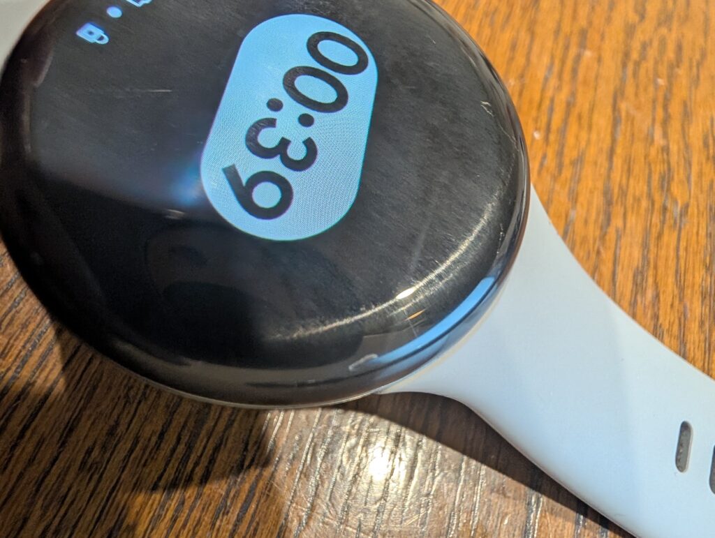 Pixel Watch 3に刻まれた傷